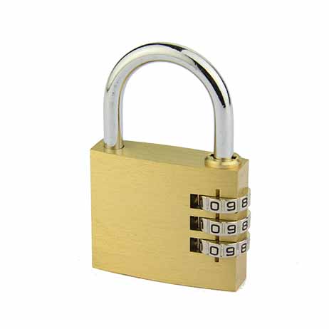 铜制密码锁T543